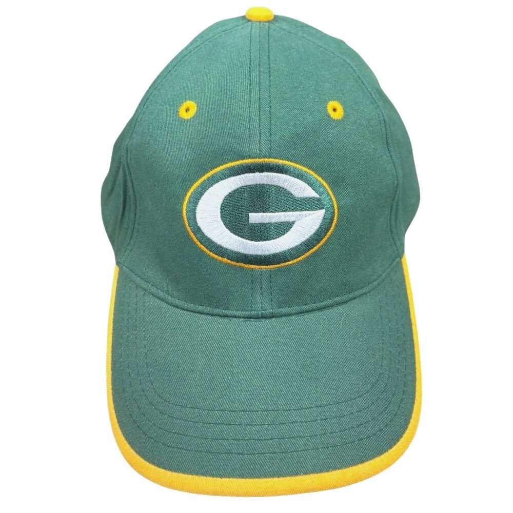 Vtg? Green Bay Packers Hat Cap Snap Black Green NFL Football Twins Enterprise